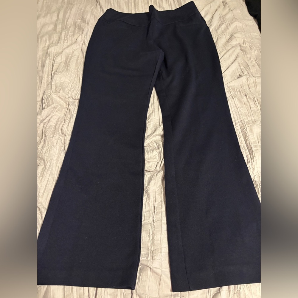 New York & Company Navy Wide Leg Pants